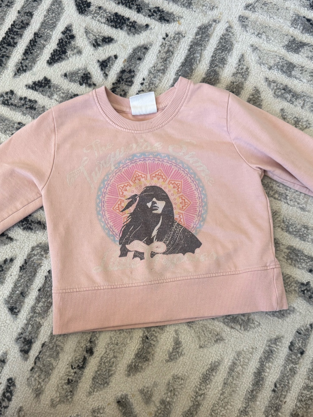 Spell Pink Kids Sweatshirt